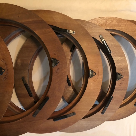 12 Van Hygan & Smythe Wall Plate Holders wood - Picture 13 of 16